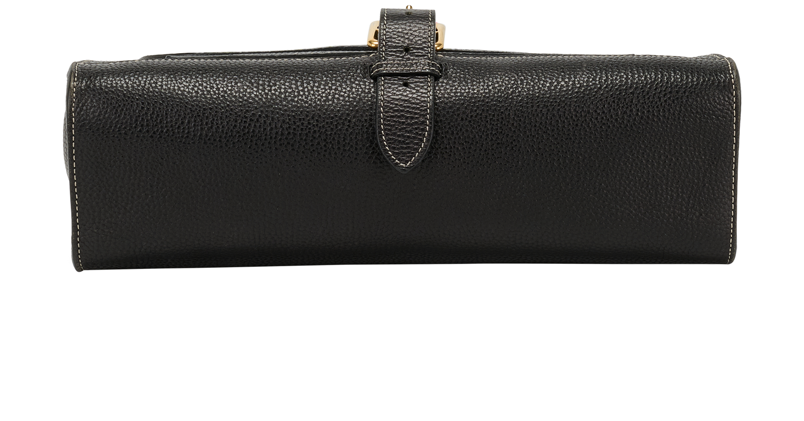 Chiltern Satchel, &pound;320, Handbags, Black, Leather, Top view